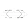 IGM N041 Płytka wymienna z węglika spiekanego  - 18x5,7x3,5 UNI