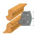 IGM profil 557 - para ograniczników 50x4mm SP