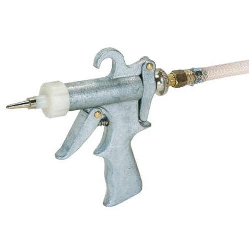 Pistolet dozujący z anatomiczną rękojeścią