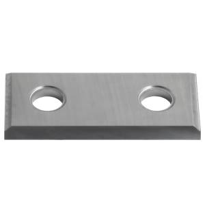 Płytka wymienna z węglika spiekanego - 25x12x1,5 Laminat MDF  HW dwa otwory