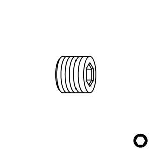 Śruba STEI Flat - M6x5, zestaw 5szt IGM