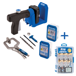 Kreg Pocket-Hole Jig 520PRO Zestaw do wykonywania połączeń kieszeniowych ukrytych 