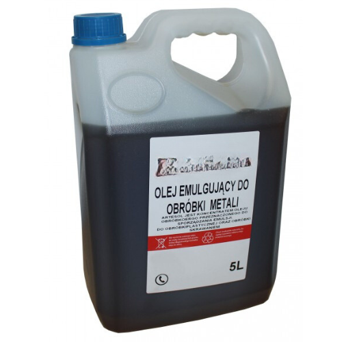 CHŁODZIWO OLEJ EMULGUJĄCY DO OBRÓBKI METALU PIŁ TAŚMOWYCH 5L