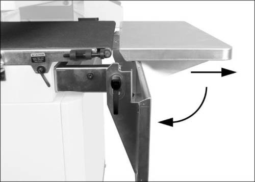 Przedłużenie do  szlifierki JET  JWDS-2244OSC