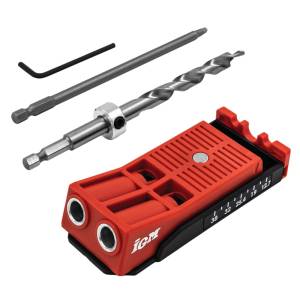 ZESTAW DO WYKONYWANIA POŁĄCZEŃ KIESZENIOWYCH UKRYTY WKRĘT TULEJA Z MAGNESEM