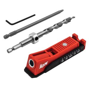 PRZYRZĄD DO WYKONYWANIA POŁĄCZEŃ KIESZENIOWYCH UKRYTY WKRĘT TULEJA Z MAGNESEM 