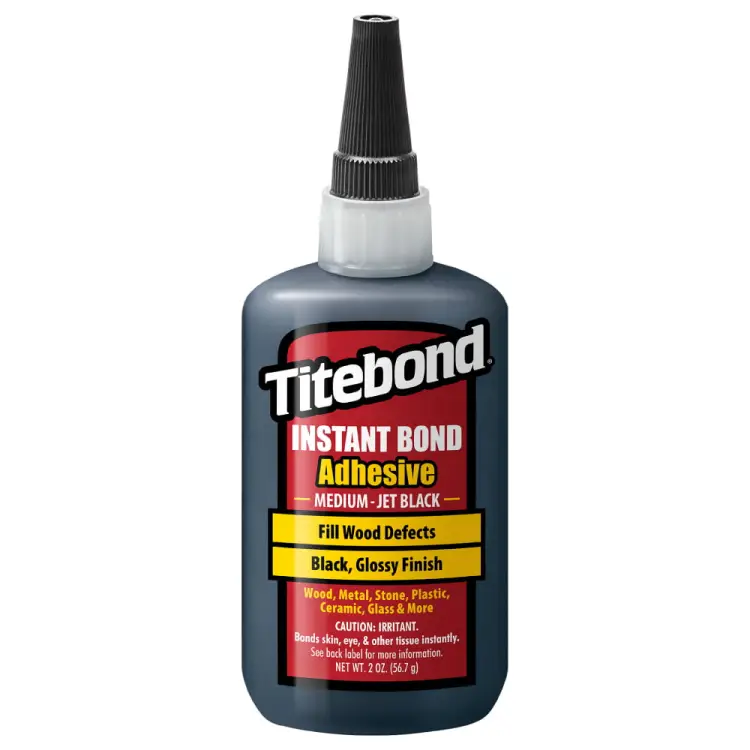 Titebond Instant Medium Jet Black Klej Szybkoschnący