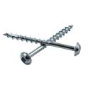 Wkręty do połączeń kieszeniowych 4,5x50mm gruby gwint talerzykowy 150 szt. 