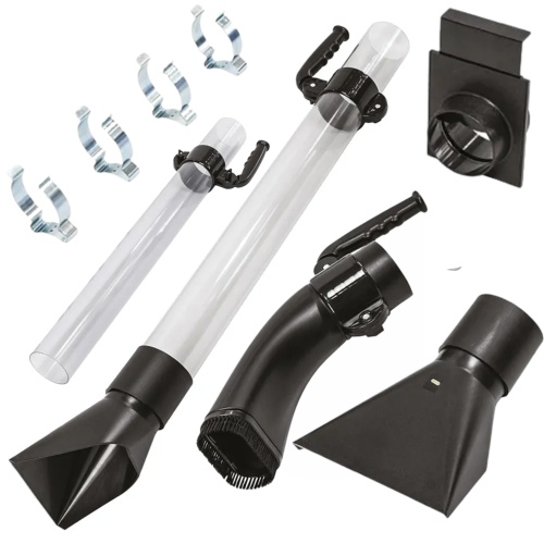 Dysza odciągowa 100mm, zestaw do odciągu odkurzacz 