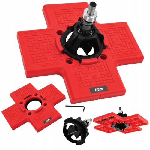 SZABLON DO WIERCENIA OTWORÓW POD ZAWIASY 35mm Blum Strong Hettich ZAWIAS