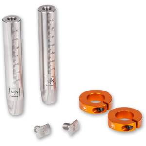 DOCISKI IMAKI DO SZYNY ZAGŁĘBIARKI PROWADNICA DeWALT (2szt) UJK 20mm