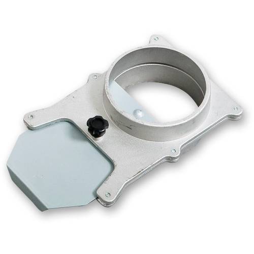 Zasuwa aluminiowa do odciągu  - 100mm