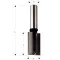 CMT 174.101.11 Frez prosty do drewna wiercący monolityczny 10mm RH D=10 I=40 L=90 S=8 HM 
