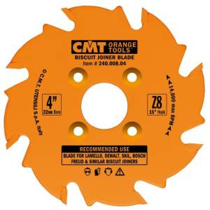 CMT 240.008.04 Frez do lameli - D100x3,96 d22 Z8 HW Alternate