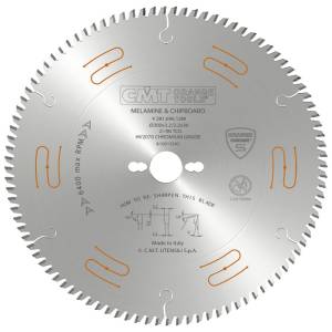 CMT 281.680.10M CHROME Piła chromowana wyciszona z zębem typu trapez - D250x3,2 d30 Z80 HW