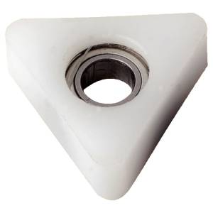 CMT łożysko trójkątne Delrin - D12,7 d4,76 B5,8