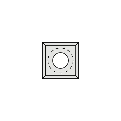 CMT Płytka wymienna - 14x14x2mm Lamino MDF 790.140.00