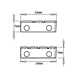 CMT Płytka wymienna - do F464-16011/C66216011 790.230.3R