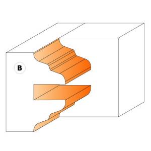 CMT 695.015.B2 Płytka wymienna do głowicy 694.015 - para noży B2 25x29,8x2mm