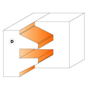 CMT Płytka wymienna do głowicy C694015 - para noży D1 25x29,8x2mm