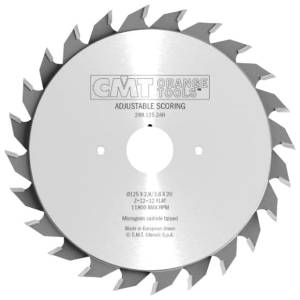CMT 289.120.24H Podcinak składany - D120x2,8-3,6 d20 Z12+12 HW