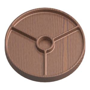 CMT Szablon MDF do tworzenia dzielonych tac i czasz 105