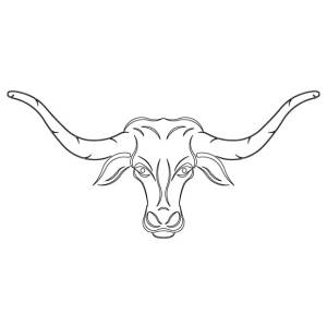 CMT Szablon wzory na drzwi i fronty Byk 419x194mm