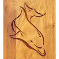 CMT Szablon wzory na drzwi i fronty Delfin 200x290mm