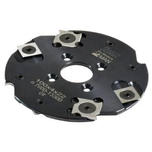 IGM F602 Frez do połączeń płytkowych MAN - D100x4 d22 Z4+4 STAL