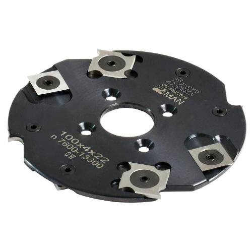 IGM F602 Frez do połączeń płytkowych MAN - D100x4 d22 Z4+4 STAL