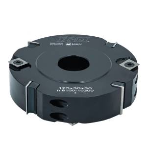 Frez do wręgowania z prostymi ostrzami MAN - D125x30 d30 Z4 V4 ALU