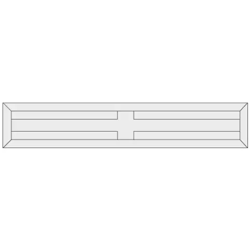 IGM N010 Płytka wymienna z węglika spiekanego Z4 - 25x5,5x1,1 UNI