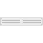 IGM N010 Płytka wymienna z węglika spiekanego Z4 - 30x5,5x1,1 UNI