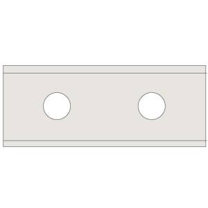 IGM N011 Płytka wymienna z węglika spiekanego Z2 - 30x12x1,5 UNI