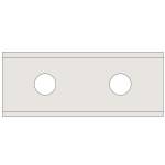 IGM N011 Płytka wymienna z węglika spiekanego Z2 - 50x12x1,5 UNI