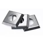 N013 Płytka wymienna z węglika spiekanego Z4 zaokrąglona - 15x15x2,5 R=150 Drewno