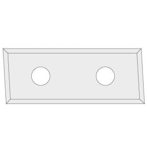 IGM N017 Płytka wymienna z węglika spiekanego Z4 skośna 3° - 28,3x12x1,5 LaminatMDF