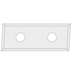 IGM N017 Płytka wymienna z węglika spiekanego Z4 skośna 3° - 28,3x12x1,5 LH UNI