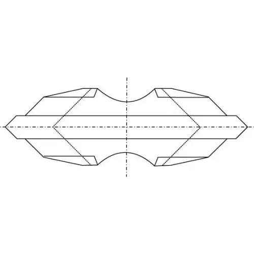 IGM N041 Płytka wymienna z węglika spiekanego  - 18x5,7x3,5 UNI
