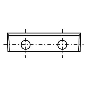 IGM Płytka wymienna z węglika spiekanego - 28x7x1,5 UNI