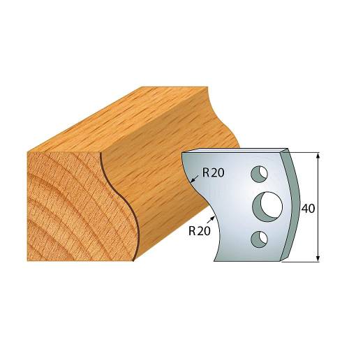 IGM profil 009 - para noży 40x4mm SP