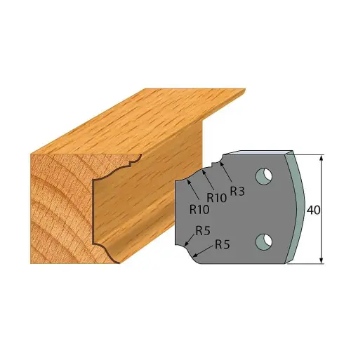 IGM profil 079 - para ograniczników 40x4mm SP