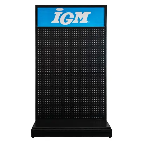 IGM Pusty regał handlowy, 142x100x45 cm