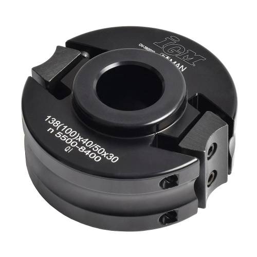 Uniwersalna głowica frezarska MAN - D100x40-50 d30 ALU