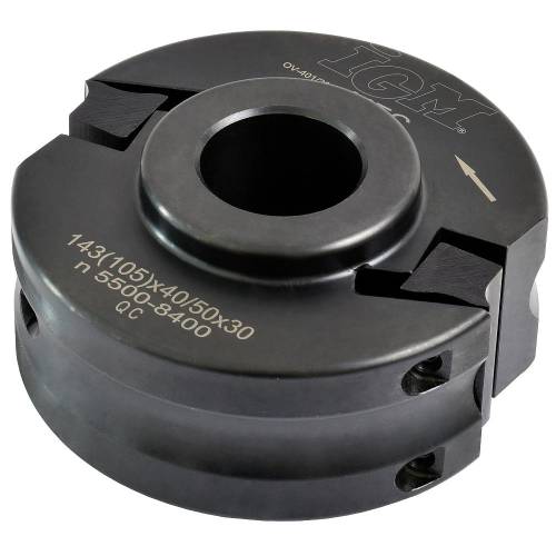 IGM Uniwersalna głowica frezarska MEC - D100x40-50 d30 ALU